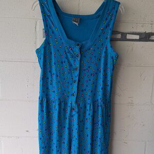 Vintage Cotton Colorful Dot One Piece Romper Jumper